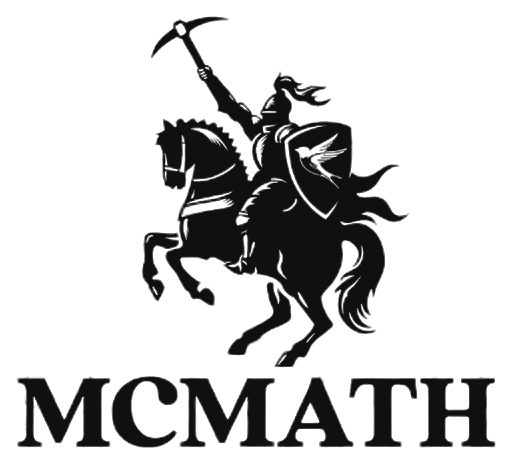 McMath Construction mark in black on Safety Lime