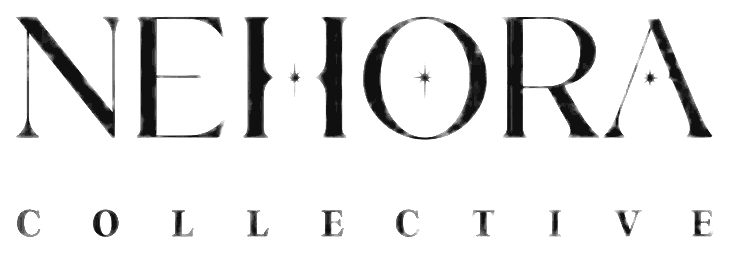 Nehora Collective wordmark in Charcoal